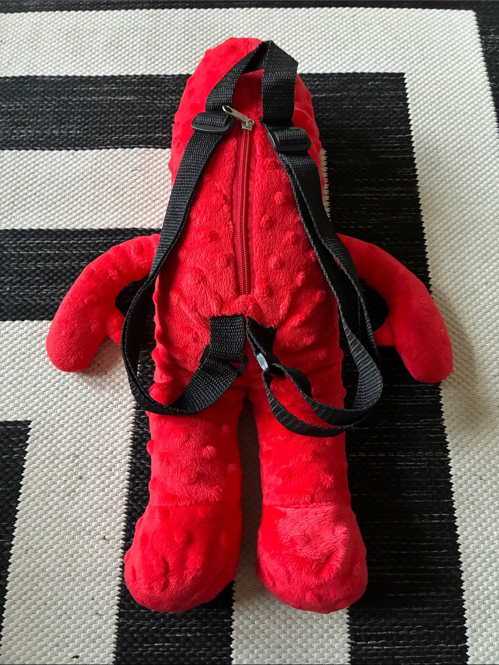 Yo Gaba Gaba Yellow Robot and Red Cyclops Plush Toy/Backpack - Picture 12 of 16